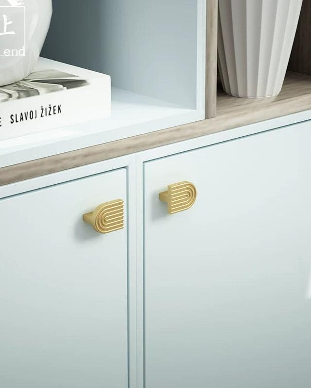 Brushed Brass Arch - Cabinetry Knob